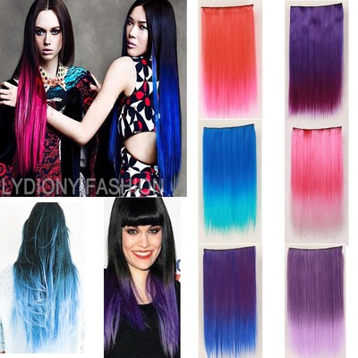 Long Straight Clip-In Hair Extension